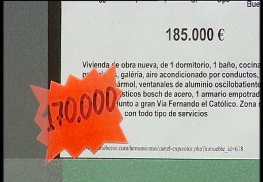 El mercado inmobiliario ahonda su vía crucis particular en marzo