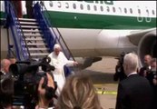 Benedicto XVI llega a Zagreb a predicar su fe