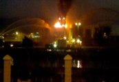 Extinguido el incendio en dos tanques con hidrocarburos en Gibraltar