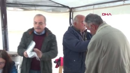 Denizli Deprem Çadırında Oy Sayım İşlemi Sürüyor