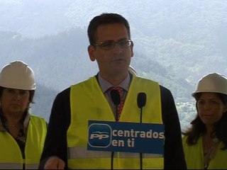 Basagoiti en el Polo Tecnológico Tekniker de Eibar (Gipuzkoa)