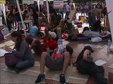 2.000 indignados se concentran en Barcelona