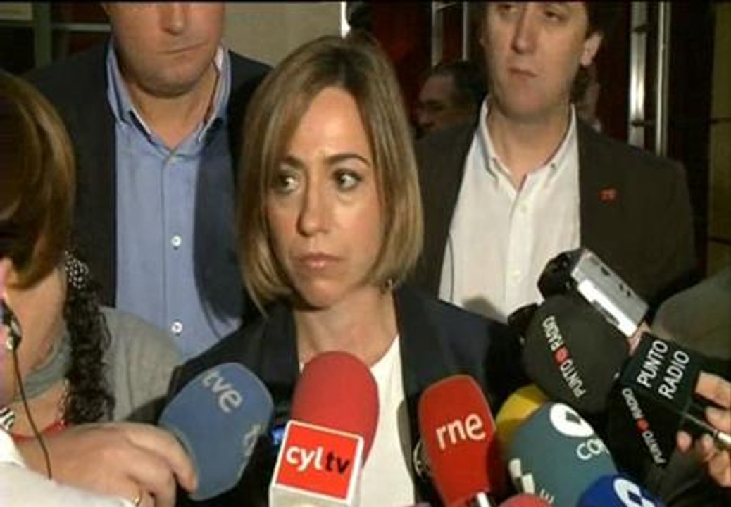 Chacón sobre los 'indignados': "Hay cosas de las que piden que no sólo son razonables,	 sino que además son posibles"