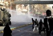 Violentos enfrentamientos entre la policía y los estudiantes en Santiago de Chile