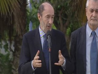 Rubalcaba: "UE levanta la alarma sobre Almería"