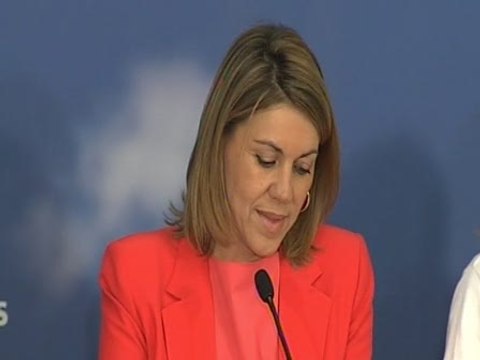 Cospedal: Hemos ganado las elecciones