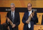 Vargas Llosa y Pere Gimferrer reciben el Premio Paquiro de Toros