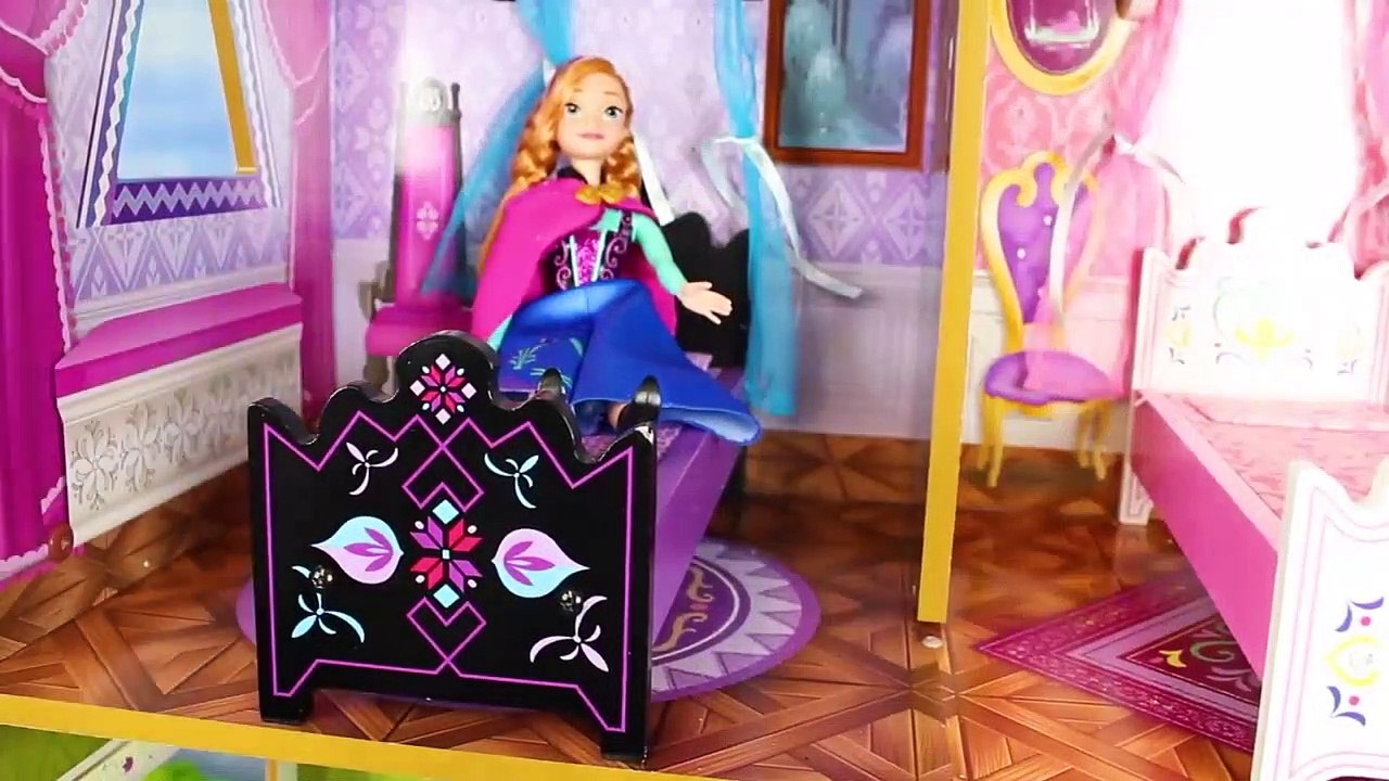 Congelés Jouets Poupées: Elsa & la Princesse Anna de Poupées, Transport & Jeu de Poupée | Surprise des Jouets pour les Enfants | Gertie S. Bresa