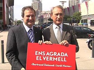 Hereu evita pronunciarse sobre si hay que desalojar la Plaza de Catalunya