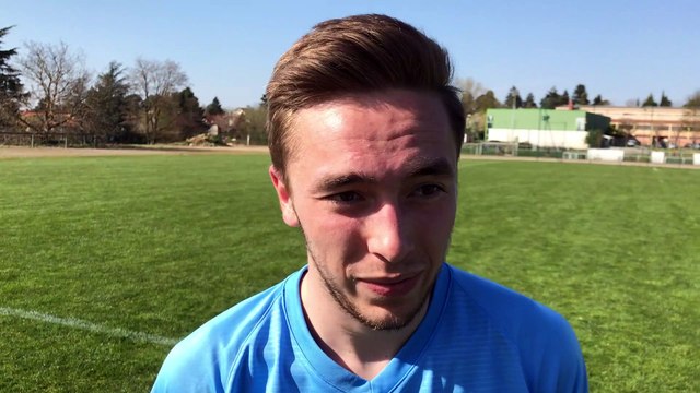 Coupe du Rhône (8ème de finale) – Kylian BOIDARD réagit après la qualification de l’ES GENAS contre l’O. BELLEROCHE