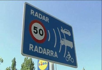 Los radares saltarán antes en vías de peligrosidad en el País Vasco