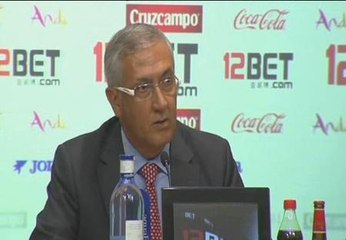 Manzano: "Al menos por octava temporada consecutiva, el Sevilla estará en Europa"