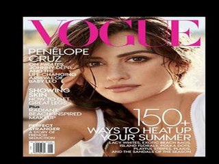 Penélope Cruz se sincera para la revista &#039;Vogue&#039;