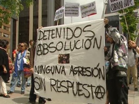 Los manifestantes desalojados de la Puerta del Sol podrían volver esta misma noche