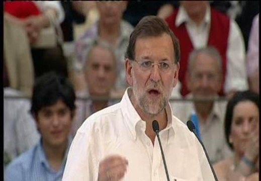 Rajoy: La gente a lo único que tiene miedo es al paro