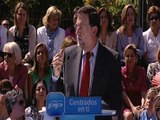 Rajoy alaba a las candidatas del PP