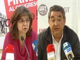 CCOO y UGT valoran positivamente la cifra de paro