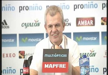 Javier Aguirre: "Estoy seguro de que el Zaragoza se va a salvar"