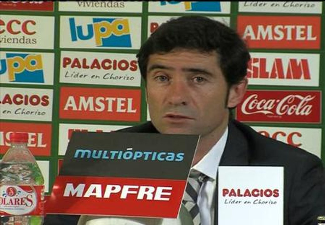 Marcelino: "Con Kennedy hablamos para que forzase la amarilla"