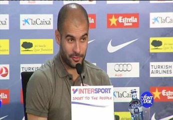 Guardiola manitene la prudencia ante el inminente alirón