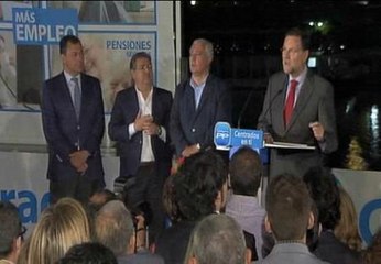 Rajoy: "Nuestro adversario no es el PSOE, es el paro"