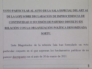Gobierno y CGPJ apoyan el auto del Supremo
