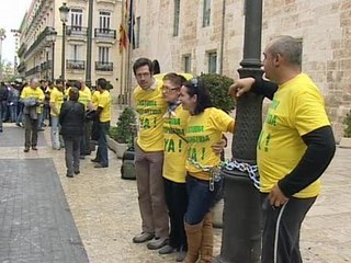 Manifestación a favor de custodia compartida