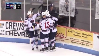 ECHL Orlando Solar Bears 3 at South Carolina Stingrays 2