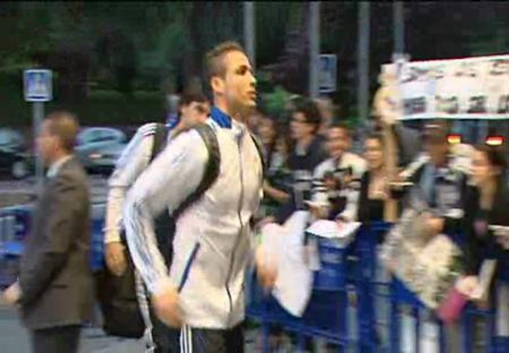 El Real Madrid se concentra horas antes del clásico