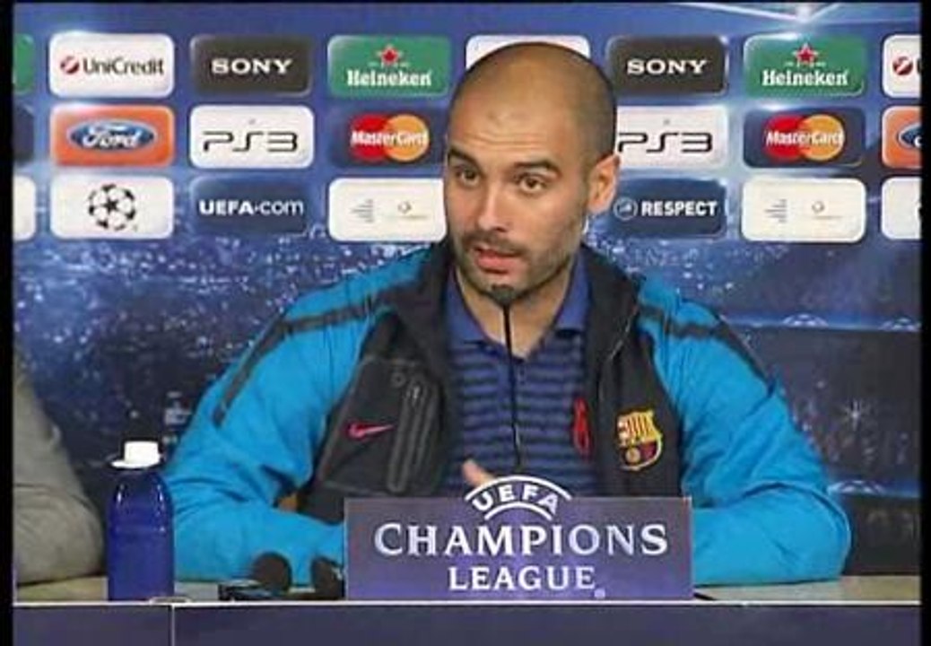 Guardiola sobre Mourinho: "Es el puto amo y el puto jefe" en esta sala de prensa