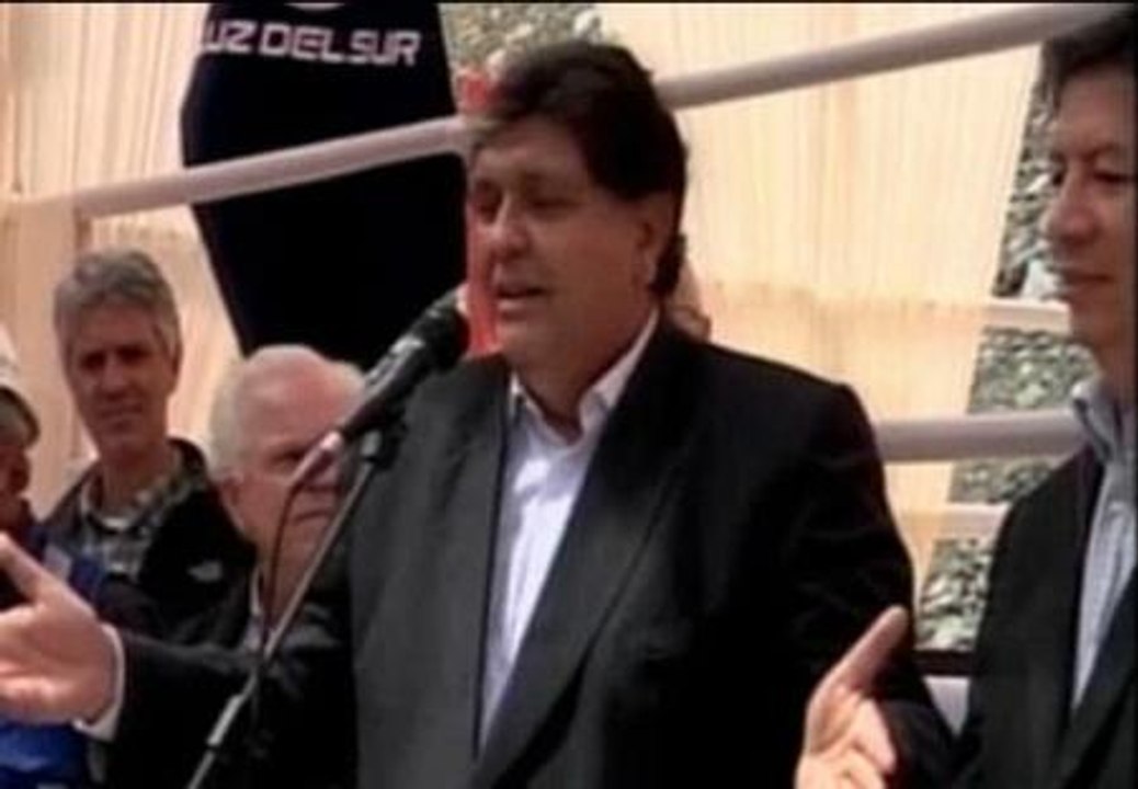 Alan García: "La muerte Bin Laden es el primer milagro de Juan Pablo II"