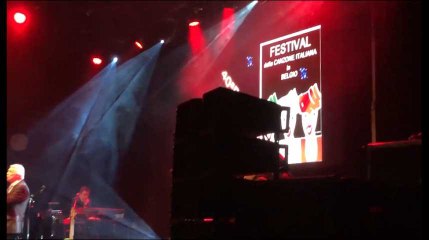 Adamo au Festival della canzone italiana in belgio à Liège