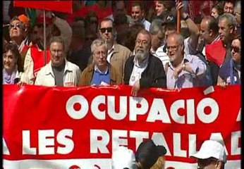 Los sindicatos se manifiestan el Día del Trabajo
