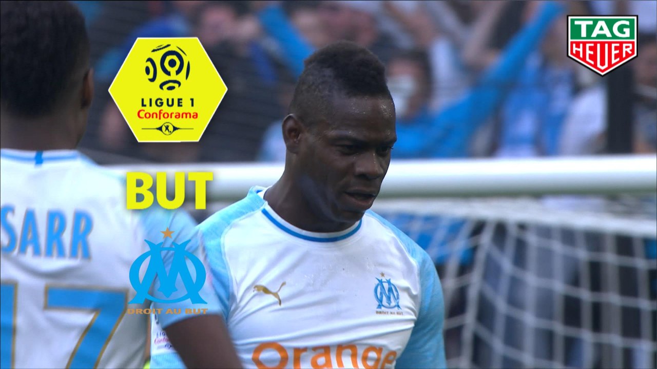 But Mario BALOTELLI (16ème) / Olympique de Marseille - Angers SCO - (2-2) - (OM-SCO) / 2018-19