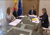 Semblantes serios en Moncloa en la reunión por Al Qaeda