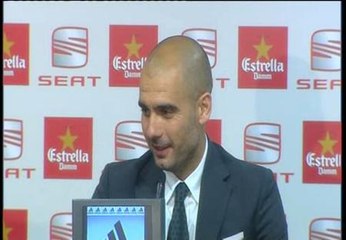 Guardiola: "Hay que levantarse porque queda poco para acabar el año"