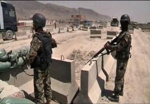 Cruce de disparos en el aeropuerto de Kabul