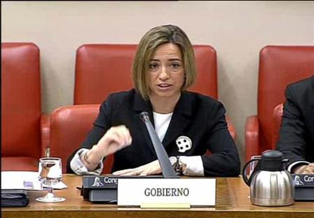 Chacón: "No podemos descartar un ataque de las fuerzas leales a Gadafi"