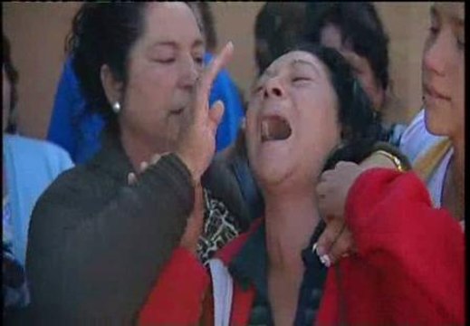 Dolor y las lágrimas en el cementerio de Granada por la muerte del niño de seis años