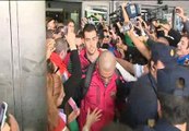 El Barça desata la locura en Barajas