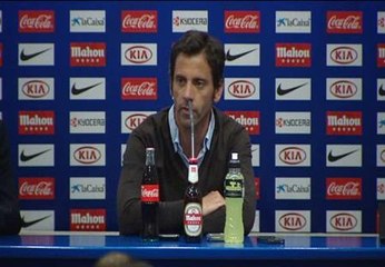 Quique Flores: "Si terminamos en Europa y con un título no habrá sido una mala temporada"