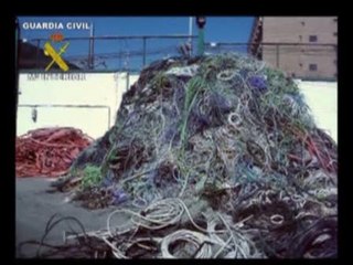 Desarticulan operación de robo de cable