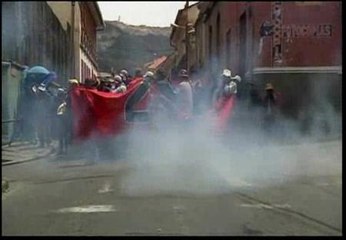 Disturbios en Bolivia