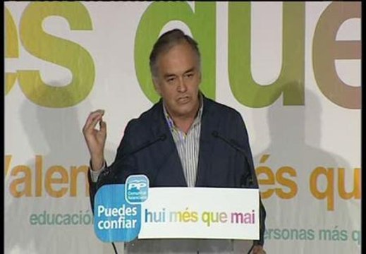 Pons: Valencia y España no necesitan más socialismo