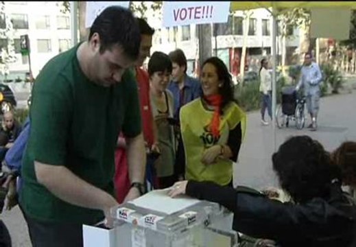 Un 18 por ciento de los catalanes participan en la consulta independentista