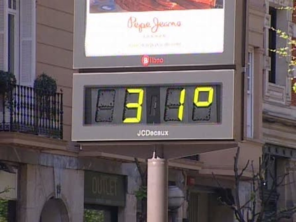 Los termómetros sobrepasaban los 30 grados