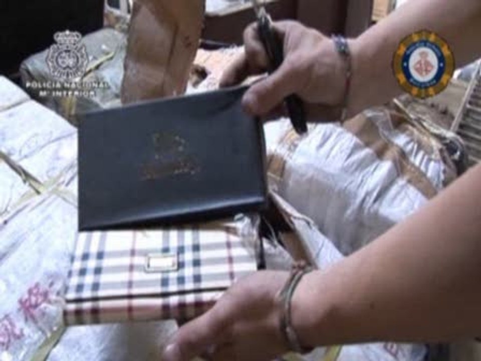 Intervienen 110.000 artículos falsos