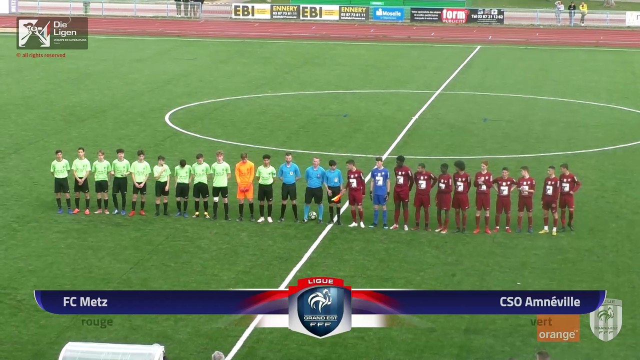 U15 Grand Est Orange : FC Metz – CSO Amnéville (7-2)