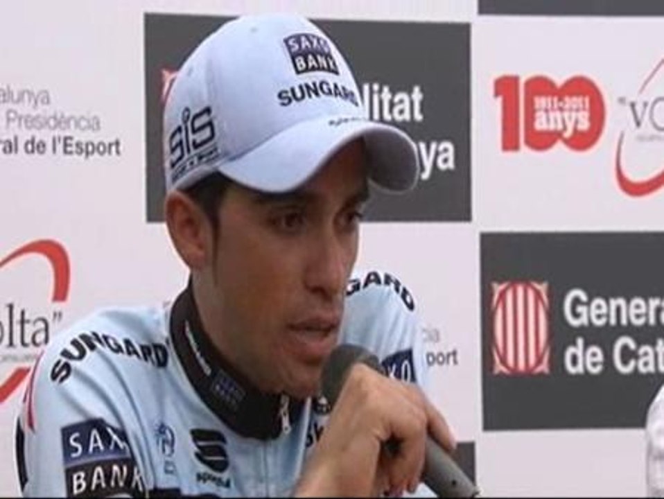 Contador: "No se trata de contestar o no contestar, lo que me gusta es competir"