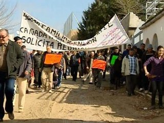 Los vecinos de la Cañada Real defienden sus casas